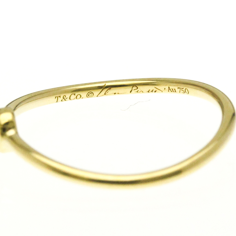 TIFFANY 18k Gold Diamond Ring - Picture 6 of 10